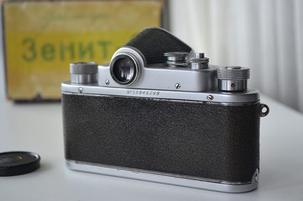 ZENIT C Soviet 35mm SLR Camera Industar 50 3.5/50mm in original box - Image 2