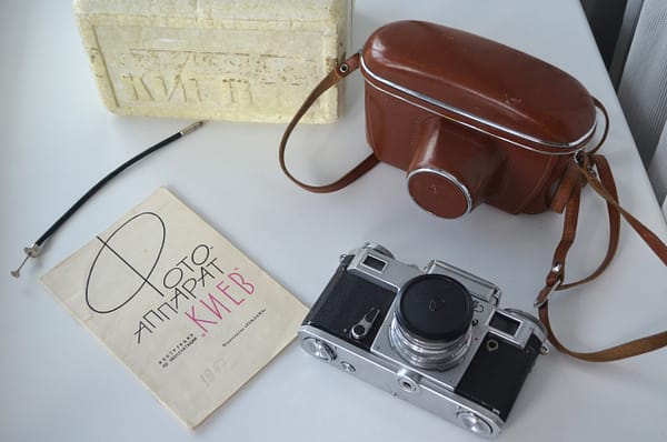 KIEV 4 35mm RF camera with Jupiter 8m 2/50mm lens s/n 7521631 - Image 2