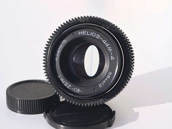 Cine-mod Helios 44m-4 f2 58mm Portrait Lens Oval Bokeh Anamorphic Flare